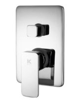 Monomando ducha empotrado 2 vías Skara