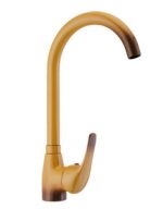 Monomando fregadero caño cisne Enkel acabado tierra francia