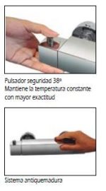 Columna de ducha termostática telescópica Quadra Élite - Imagen 5