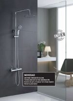 Columna termostática serie KENT CON TURN CLEAN SYSTEM.
