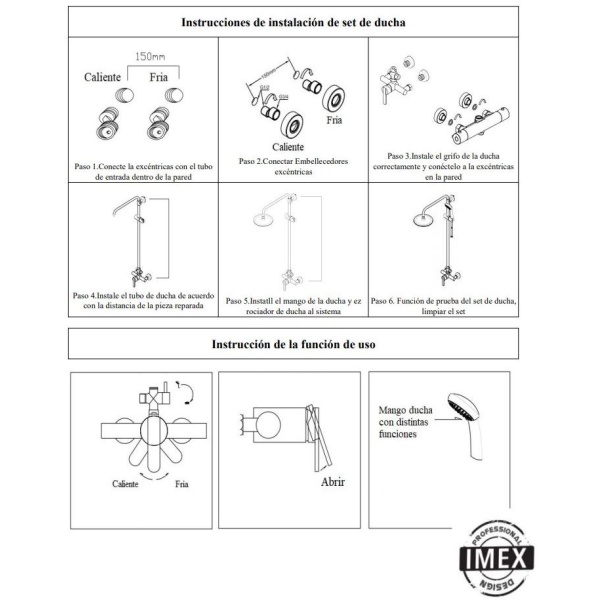 Instrucciones de montaje ROMA IMEX