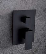 Monomando ducha empotrada negro mate DUBLÍN IMEX