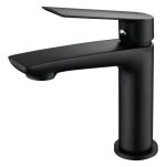 Monomando lavabo LUXOR NEGRO MATE