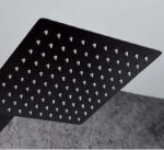 Rociador ducha empotrada negro mate DUBLÍN IMEX