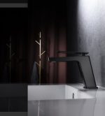 Grifo monomando lavabo Negro Mate Suecia Imex - Imagen 2