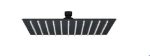 Conjunto de ducha a pared negro mate SKARA - Imagen 7