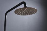 Conjunto ducha monomando Milos Negro Oro Rosa Imex - Imagen 5
