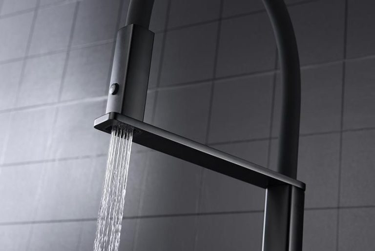 Grifo de fregadero Negro Mate Menorca Imex La fontanería en casa