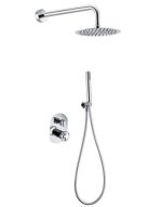 Conjunto de ducha empotrado cromado Olimpo Imex