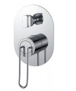 Conjunto de ducha empotrado cromado Croacia Imex - Imagen 4