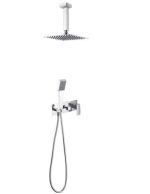 Conjunto ducha empotrada cromada Finlandia Imex