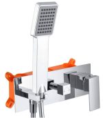 Conjunto ducha empotrada cromada Noruega Imex - Imagen 4