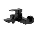 Monomando de baño-ducha negro mate SKARA