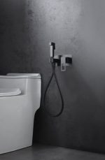 Grifo de bidé empotrado negro mate SUECIA Imex - Imagen 2
