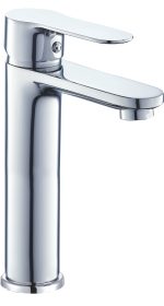 VALAZ Grifo de lavabo alto pica redondo monomando cromado serie Viar