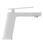 VALAZ Grifo lavado monomando cuadrado cromado con maneta hueca serie Cabrera - Imagen 3