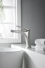 Grifo lavabo Acero