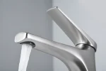 grifo lavabo acero imex