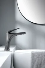 grifo negro lavabo monomando