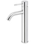 VALAZ Grifo de lavabo alto monomando acabado maneta luxury cromado serie Oda