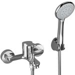 VALAZ Grifo de bañera/ducha monomando cromado serie Tera