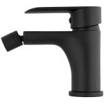 VALAZ Grifo de bidé monomando redondo negro mate - Serie Turia - Imagen 2