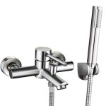 VALAZ Grifo de bañera / ducha monomando cromado serie Palancia