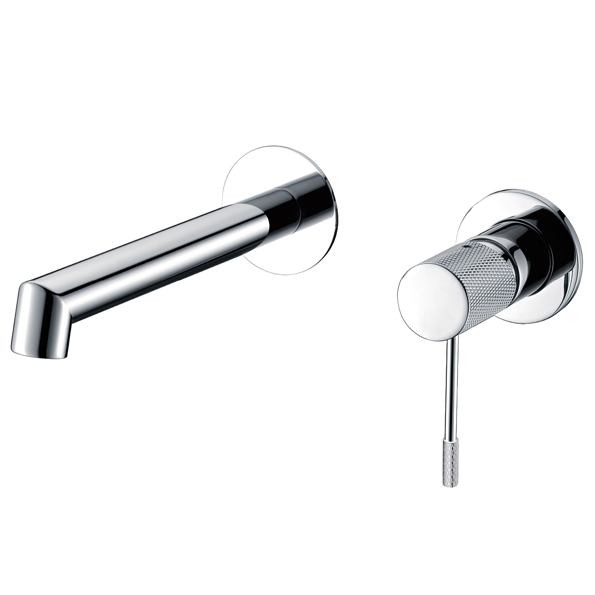 empotrado-1-1.jpg VALAZ Grifo lavabo empotrado redondo monomando cromado acabado maneta luxury serie Torina - Imagen 1