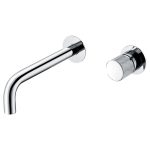 VALAZ Grifo lavabo empotrado redondo monomando cromado maneta luxury serie Besaya