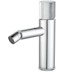 VALAZ Grifo de bidé monomando caño recto maneta luxury cromado serie Bidasoa