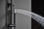 Conjunto ducha monomando Monza negro mate Imex - Imagen 4