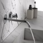 Monomando lavabo empotrado Milos  Imex - Imagen 2