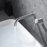 Monomando lavabo empotrado Moscú acero s.316 Imex - Imagen 2