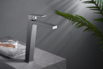 Monomando lavabo alto Art black gun metal Imex - Imagen 2