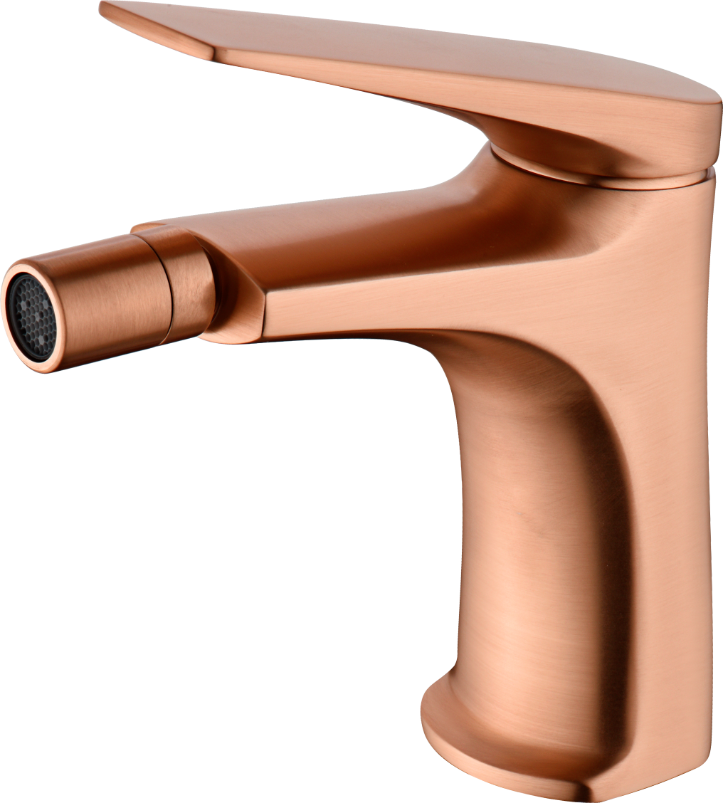 BDD055-2ORC.png Monomando bidé Delos oro rosa cepillado Imex - Imagen 1