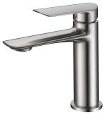 Monomando lavabo  Ural níquel cepillado Imex