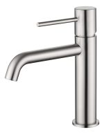 Monomando lavabo Monza níquel cepillado Imex