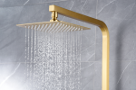 Conjunto ducha monomando Pisa oro cepillado Imex - Imagen 4