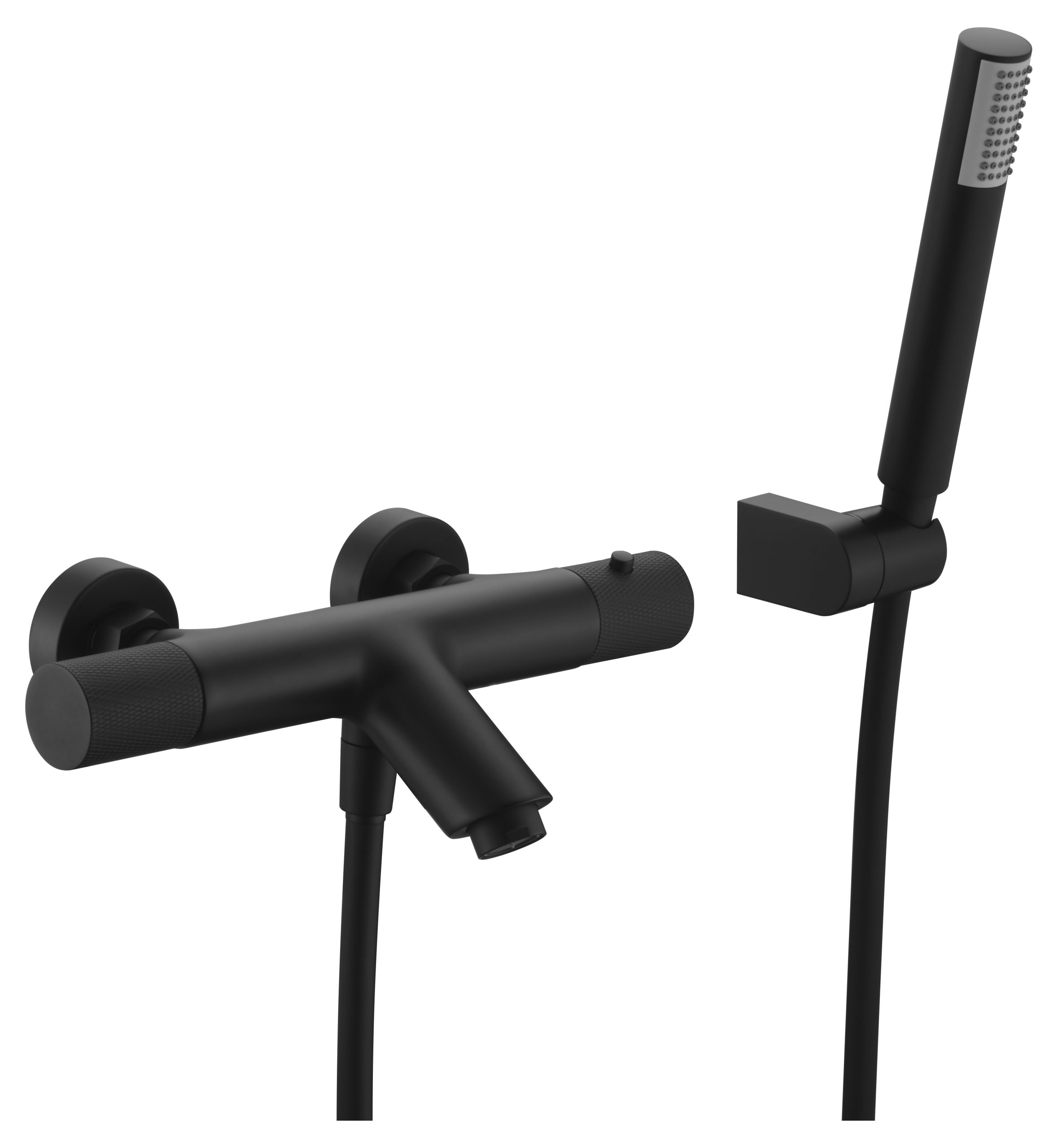 BTD038-4NG.jpg Grifo de baño/ducha termostático Line negro mate Imex - Imagen 1