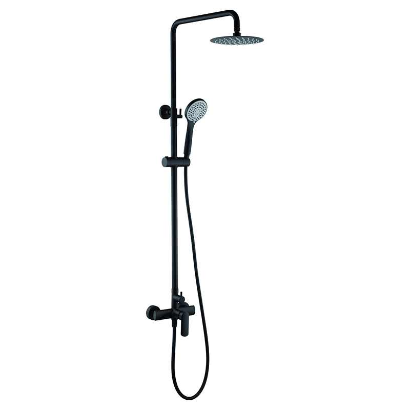 Columna de ducha Ural Negro
