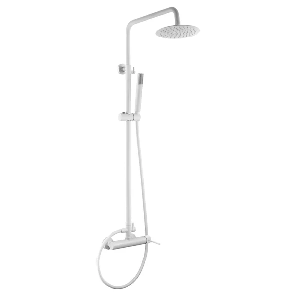 Columna de ducha Imex Milos Blanco