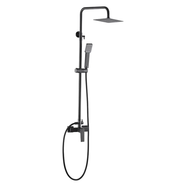 Columna de ducha monomando Art Black