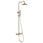 Columna de ducha Monomando Line Oro