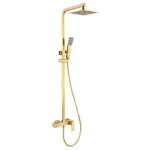Columna de ducha monomando Pisa Oro Imex