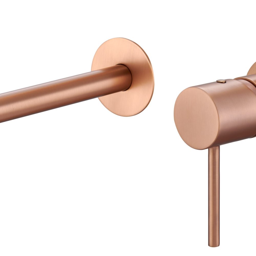 Monomando lavabo empotrado Monza oro rosa cepill Imex