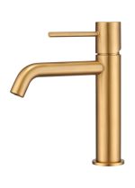 Monomando lavabo Monza oro cepillado Imex