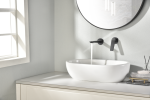 Monomando empotrado lavabo Nápoles negro mate Imex - Imagen 2