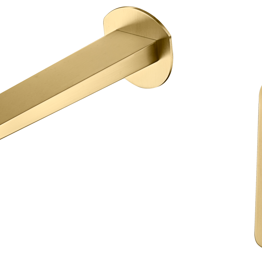 Monomando empotrado lavabo Nápoles oro cepillado Imex