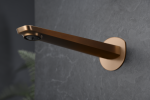 Monomando empotrado lavabo Nápoles oro rosa cepillado Imex - Imagen 3