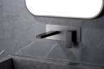 Monomando empotrado lavabo Pisa black gun metal Imex - Imagen 3